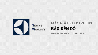 Máy giặt Electrolux báo đèn đỏ: Xem cách xử lý