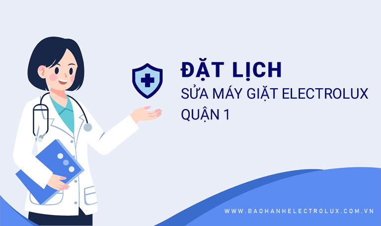 Sửa máy giặt Electrolux tại Quận 1