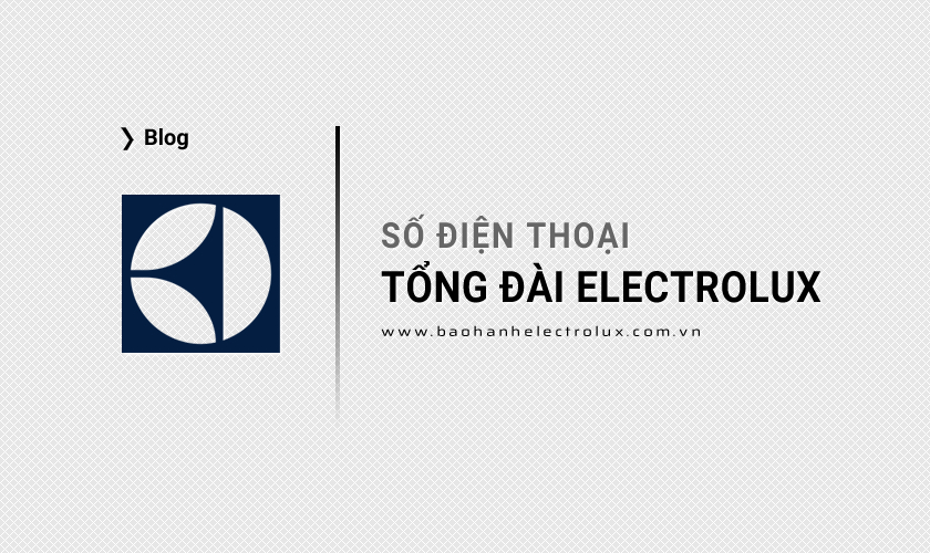 Tổng Đài Bảo Hành Electrolux: Hỗ Trợ Khách Hàng 24/7 